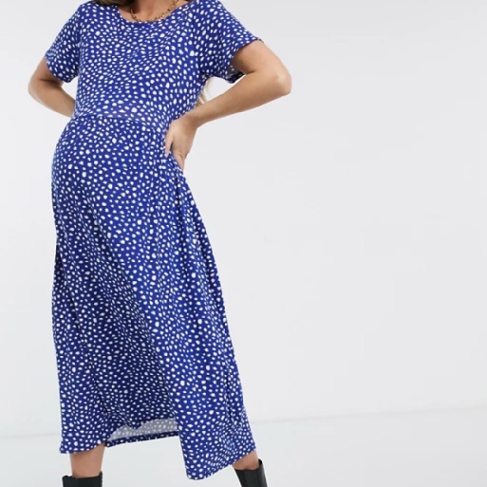 ASOS Maternity Midi Smock Dress - Picture 2 of 4